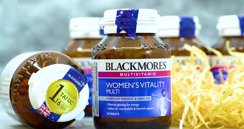 Vitamin tổng hợp Blackmores Women’s Vitality Multi của Úc
