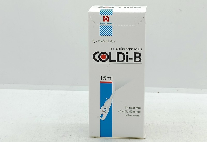Thuốc trị nghẹt mũi Coldi B