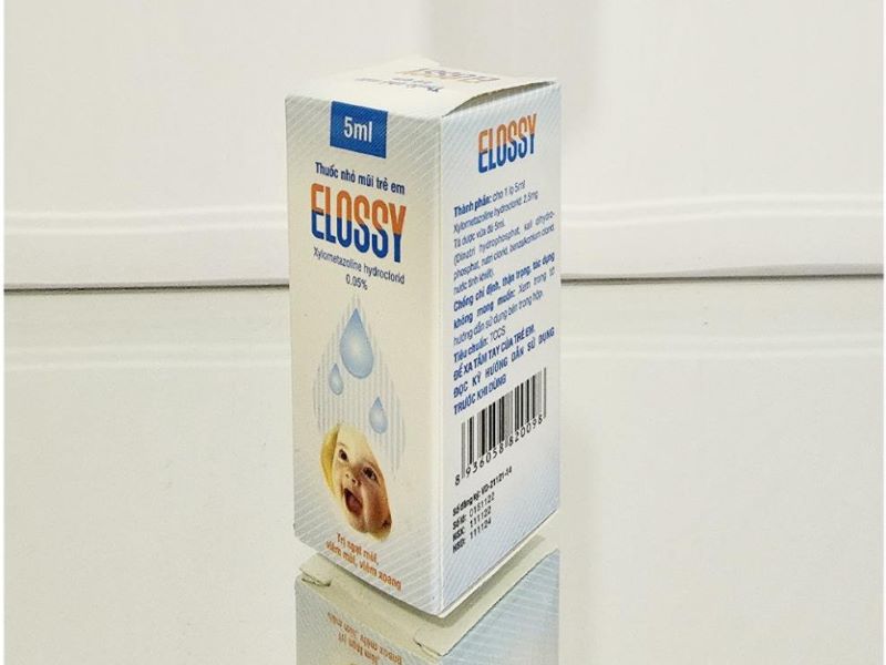 Elossy là thuốc điều trị cảm cúm, sổ mũi, ngạt mũi, viêm xoang,… cho trẻ em