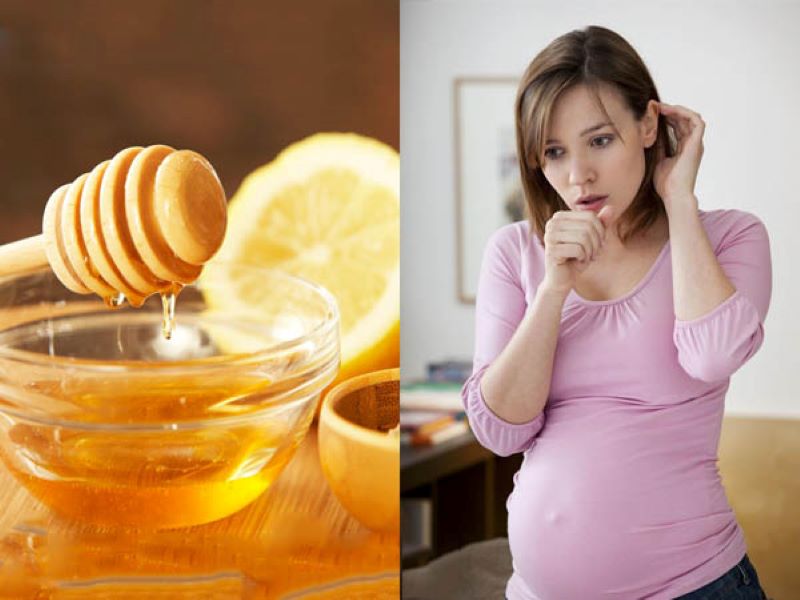 Mật ong giúp giảm ho, viêm họng ở phụ nữ mang thai