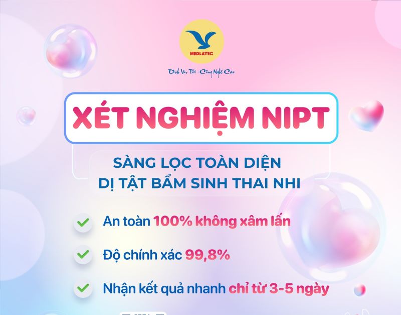 NIPT là phương pháp sàng lọc dị tật thai nhi với độ an toàn và chính xác cao