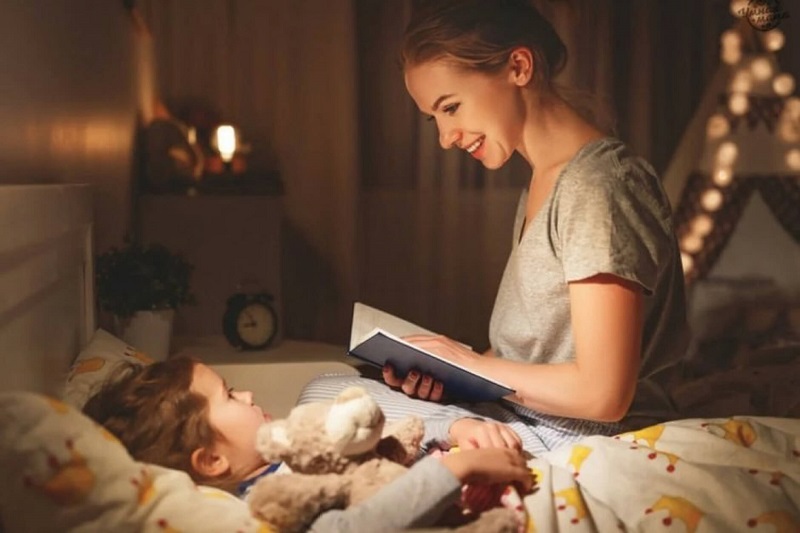 Tạo thói quen thư giãn trước khi ngủ sẽ giúp trẻ dễ đi vào giấc ngủ một cách thoải mái