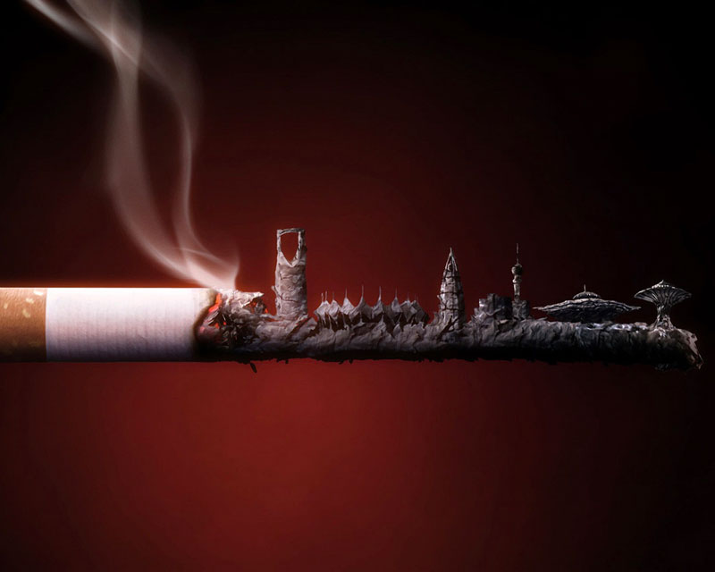 Thói quen hút thuốc lá có thể gây nên nhiều tác động xấu đến đời sống, kinh tế và xã hội