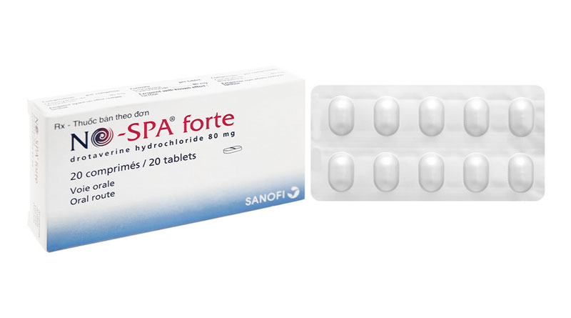 Thuốc Nospa 80mg được sử dụng trong nhiều trường hợp