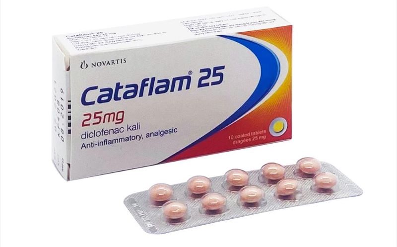 Cataflam thuộc nhóm thuốc chống viêm không Steroid
