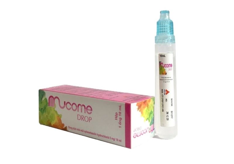 Mucome Drop là thuốc nhỏ mũi cần kê toa theo chỉ định của bác sĩ