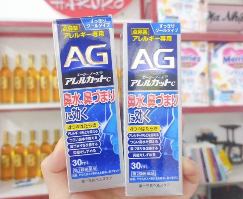 Thuốc xịt mũi AG của Nhật được các chuyên gia khuyên dùng
