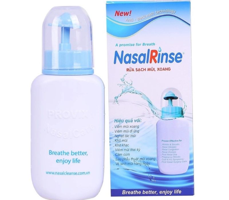 Nasal Rinse là bộ sản phẩm rửa mũi được chuyên gia khuyên dùng