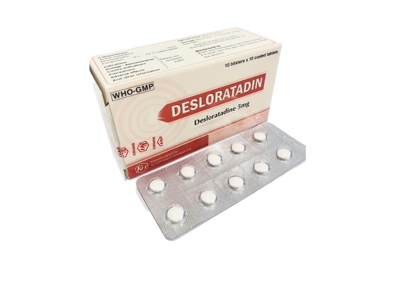 Desloratadine thuộc nhóm thuốc kháng histamin