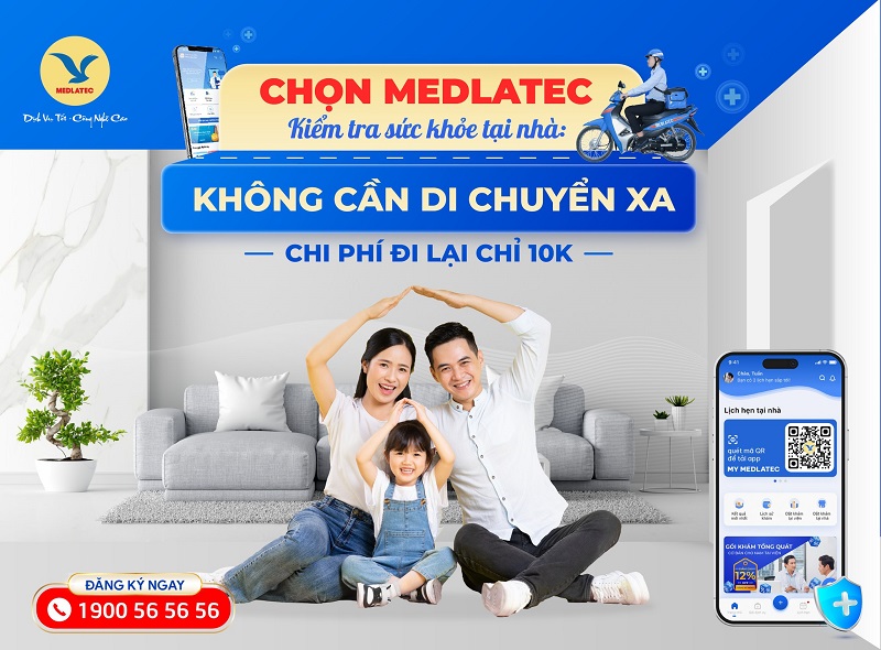 Dịch vụ <a href='https://medlatec.vn/dich-vu/xet-nghiem-lay-mau-tai-nha'  title ='xét nghiệm tại nhà'>xét nghiệm tại nhà</a> của MEDLATEC không cần di chuyển xa