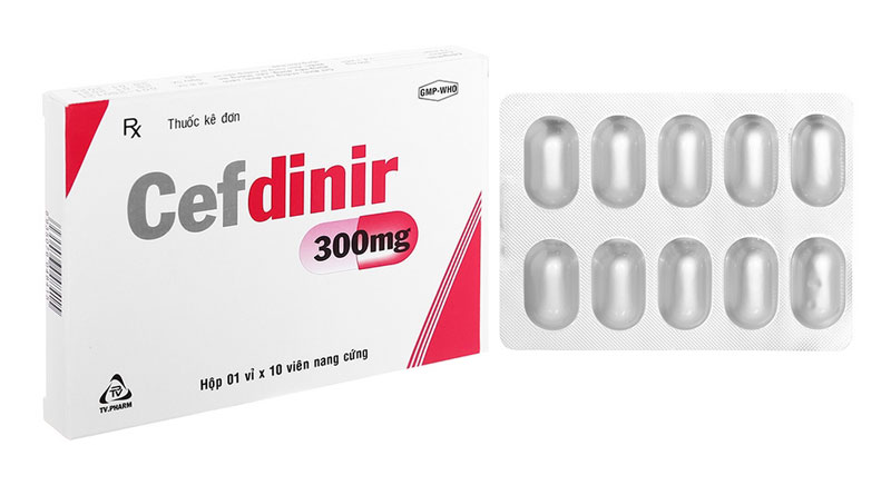 Thuốc Cefdinir 300mg viên nang cứng