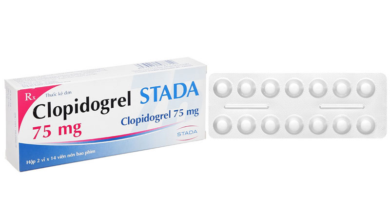 Thuốc ngăn kết tập tiểu cầu Clopidogrel 