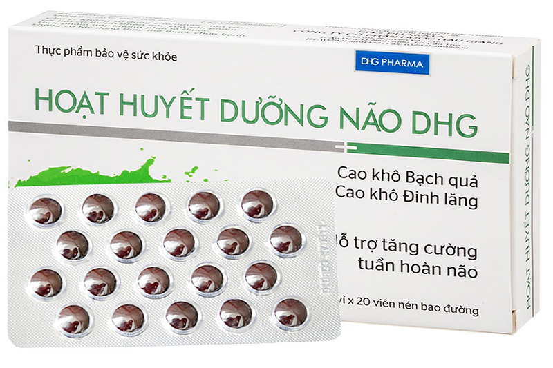 Thông tin về 2 thành phần chính trong hoạt huyết dưỡng não DHG