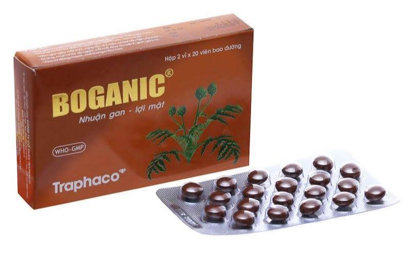 Thuốc giải độc gan Boganic