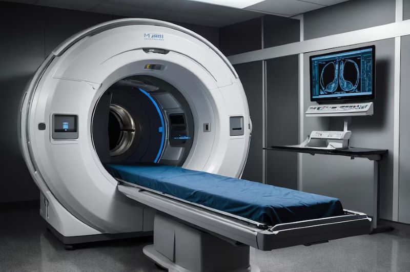 Nguyên lý hoạt động của kỹ thuật chụp MRI chủ yếu sử dụng từ trường mạnh và sóng radio