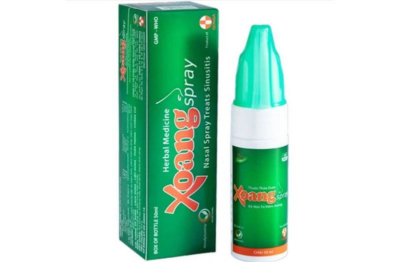 Thuốc xịt mũi Spray chứa nhiều thành phần thảo dược tự nhiên 