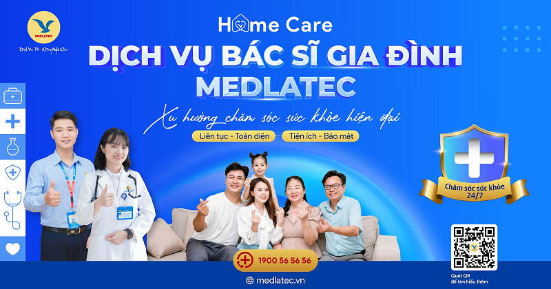 Khách hàng an tâm chăm sóc sức khỏe với dịch vụ bác sĩ gia đình MEDLATEC