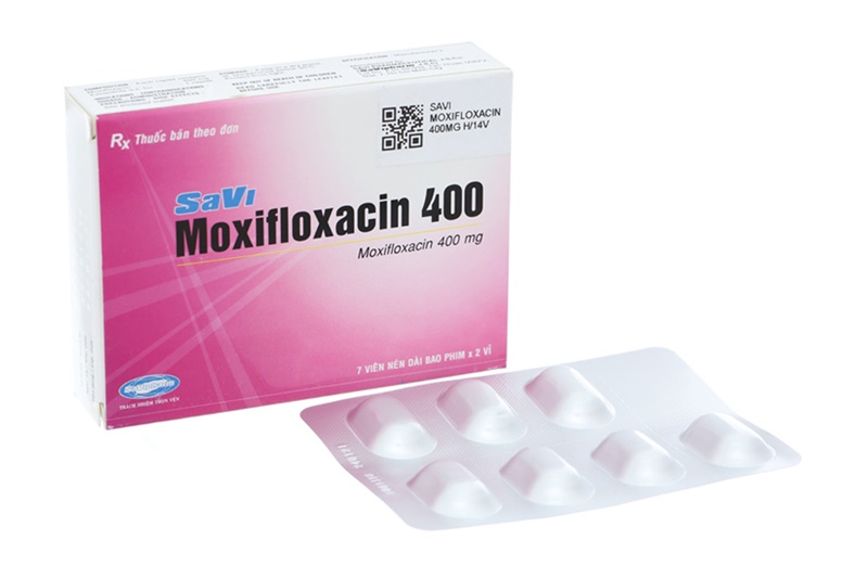 Moxifloxacin dạng viên nén