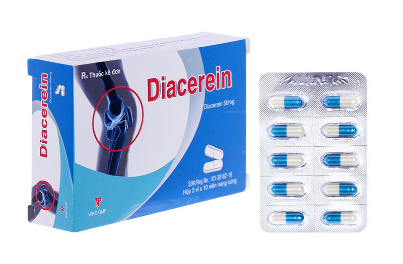 Hình ảnh thuốc Diacerein 50mg 