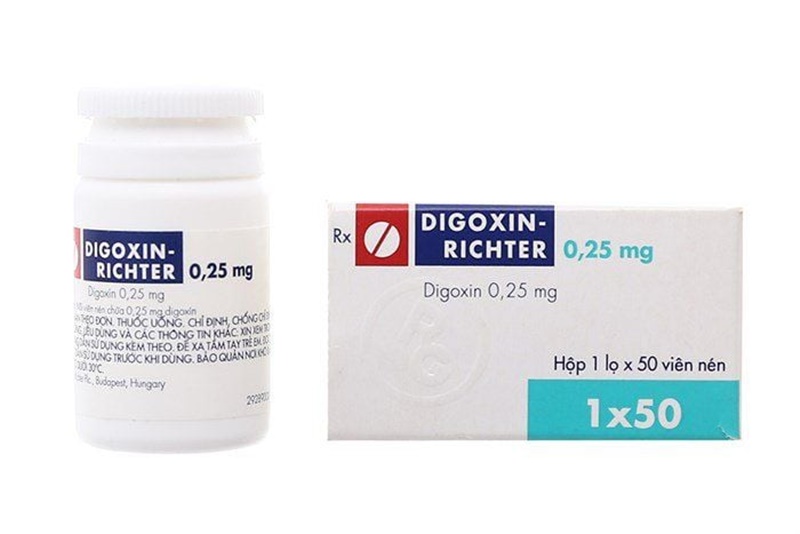 Thuốc Digoxin được bào chế theo nhiều dạng khác nhau