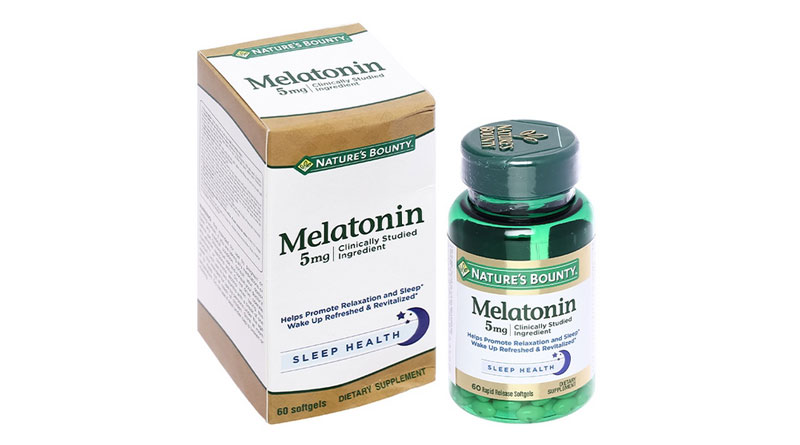 Thuốc Melatonin dạng viên 5mg