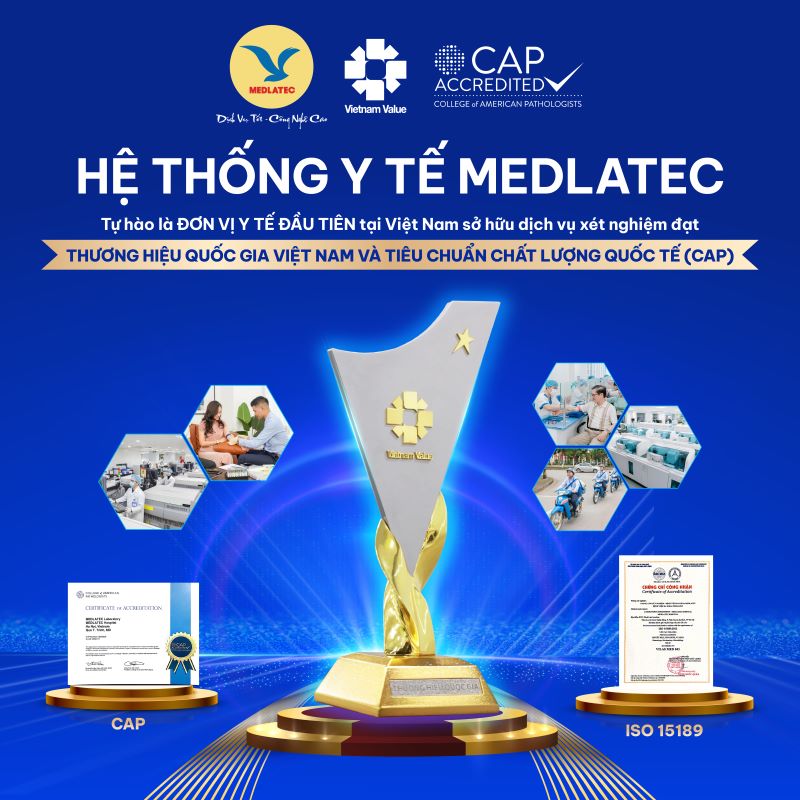 Năng lực xét nghiệm của MEDLATEC được công nhận bởi các tổ chức uy tín 