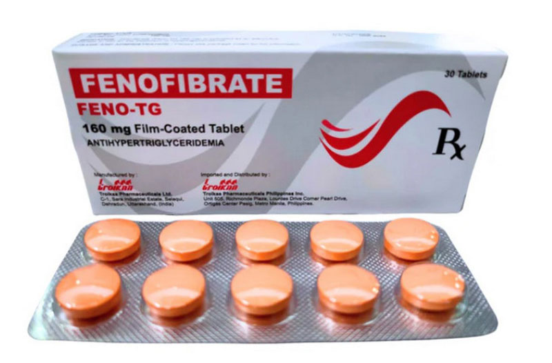 Thuốc Fenofibrate viên nén hàm lượng 160mg