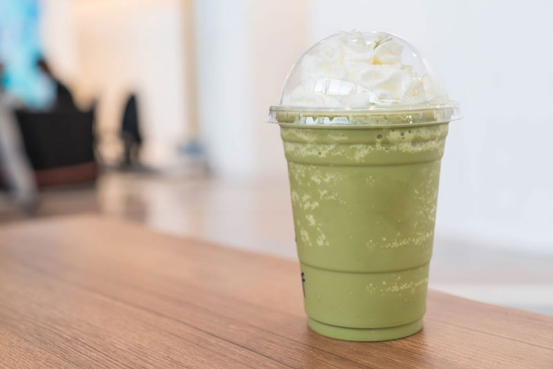 Matcha đá xay mát lạnh và thơm ngon