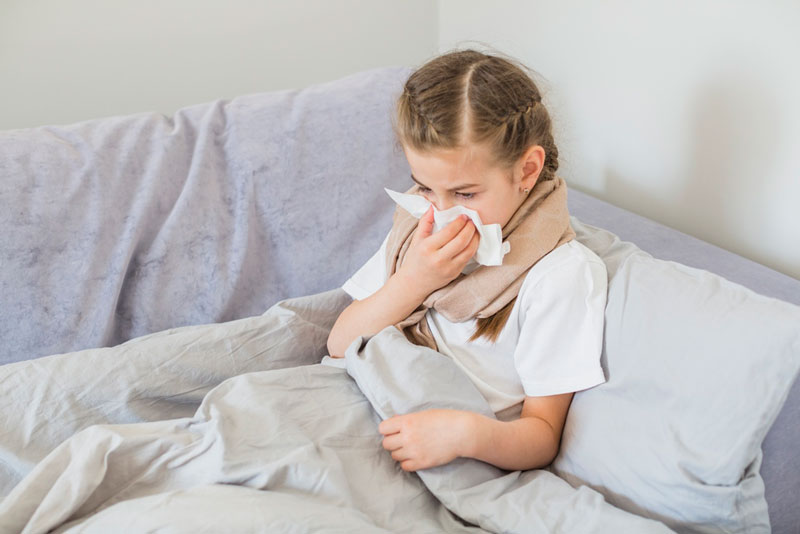 Viêm hô hấp trên ở trẻ là bệnh lý khá thường gặp 