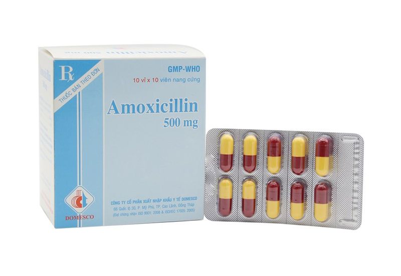 Nhóm thuốc kháng sinh như Amoxicillin là thuốc điều trị viêm tai giữa ở trẻ em thường được bác sĩ chỉ định