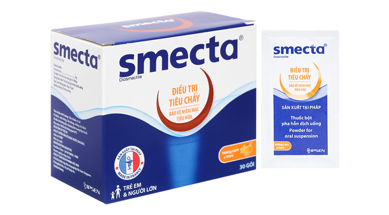 Thuốc Smecta dùng trong điều trị tiêu chảy cấp và mãn tính 
