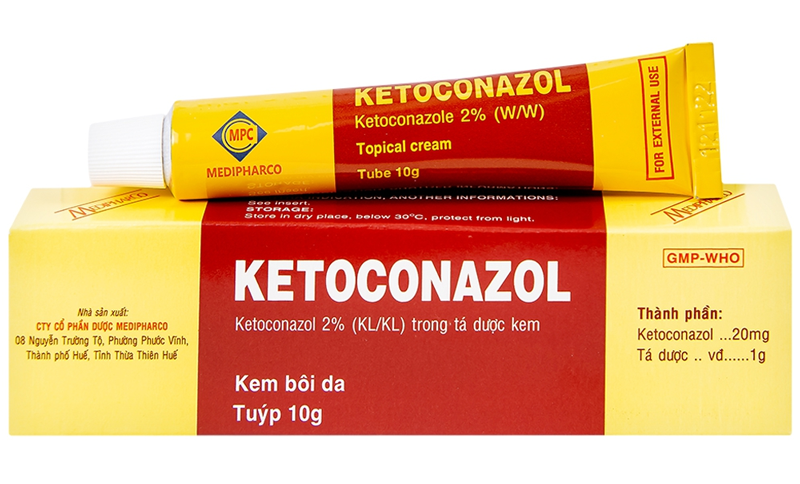 Ketoconazol là thuốc trị nấm ngoài da, bào chế dạng viên uống hoặc kem bôi