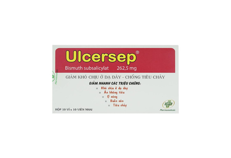 Ulcersep mang lại hiệu quả giảm các triệu chứng khó chịu như khó tiêu, ợ nóng, đầy bụng, buồn nôn và tiêu chảy