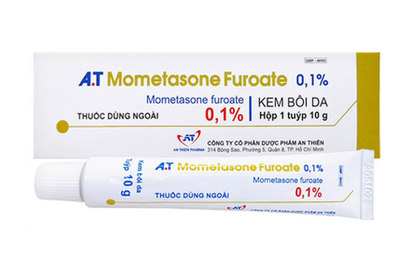 Một sản phẩm thuốc Mometasone đang lưu hành trên thị trường