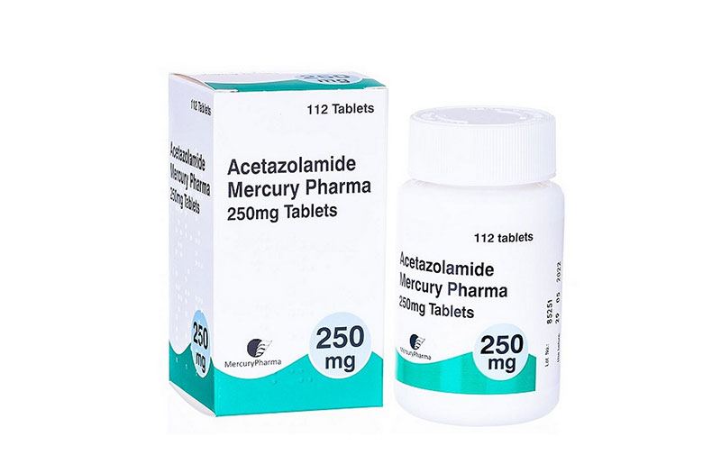 Một sản phẩm thuốc Acetazolamide hàm lượng 250mg