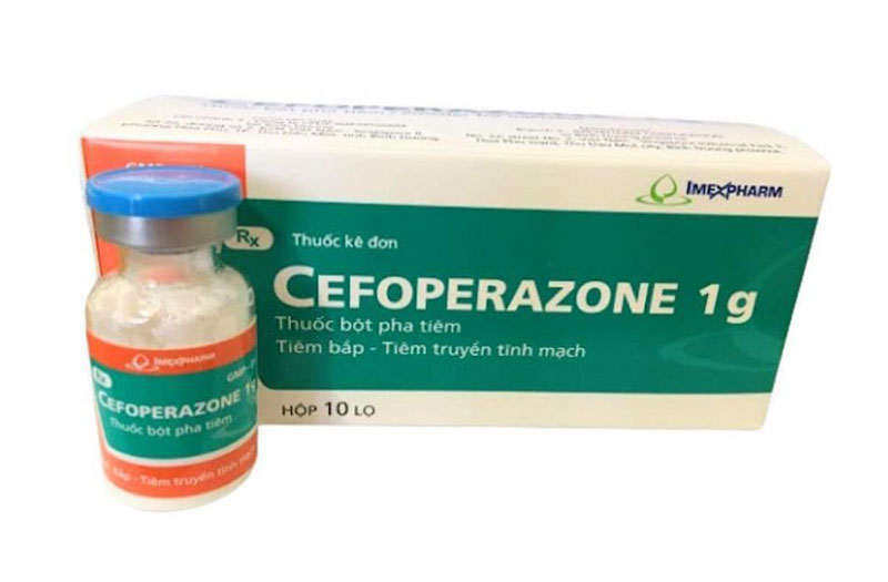 Thuốc kháng sinh Cefoperazone 