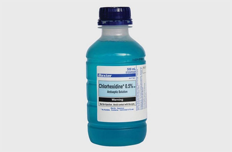 Chlorhexidine có thể được điều chế theo dạng dung dịch súc miệng 