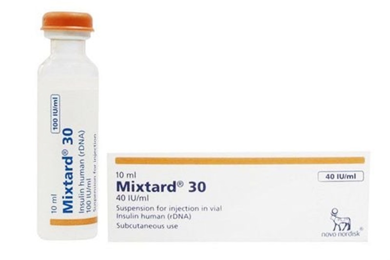Insulin Mixtard được dùng cho người bị tiểu đường 