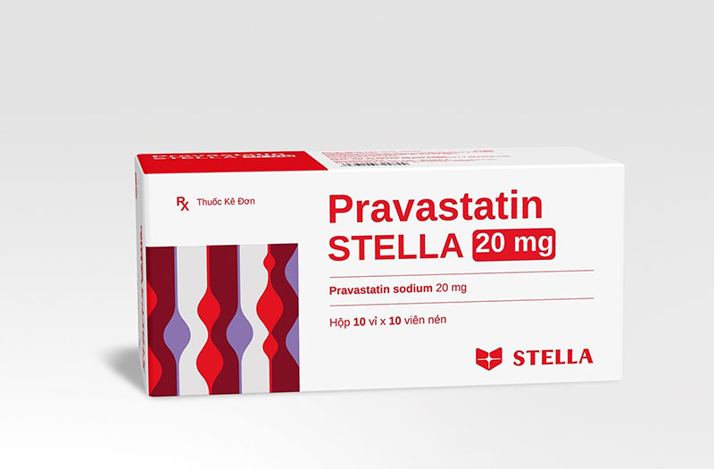 Pravastatin có tác dụng giảm lượng cholesterol xấu, tăng lượng cholesterol tốt trong máu 