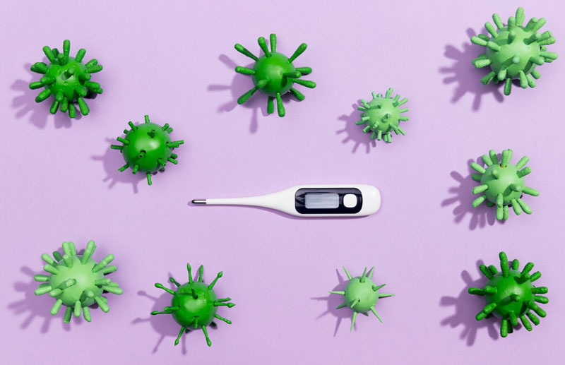 Sốt siêu vi xuất phát từ sự xâm nhập của các loại virus vào cơ thể