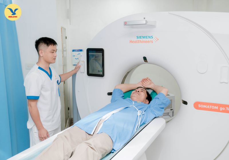 Hệ thống máy chụp CT 128 dãy hiện đại hỗ trợ chẩn đoán, điều trị hiệu quả tại MEDLATEC  