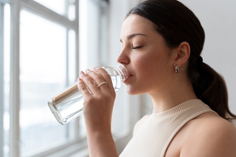 Mỗi người nên uống đủ 2 lít nước mỗi ngày