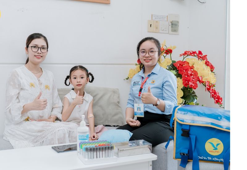 MEDLATEC cung cấp dịch vụ lấy mẫu xét nghiệm vi chất tại nhà