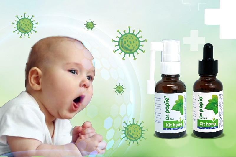 Sử dụng Dr. Papie xịt họng cho trẻ sơ sinh cần có sự hướng dẫn của bác sĩ chuyên khoa