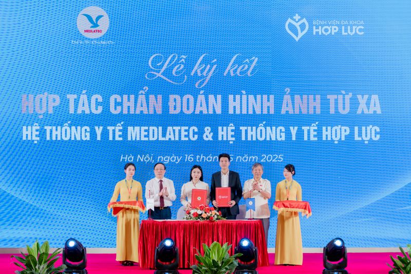 Ký kết hợp tác chiến lược giữa MEDLATEC và Hệ thống Y tế Hợp Lực 