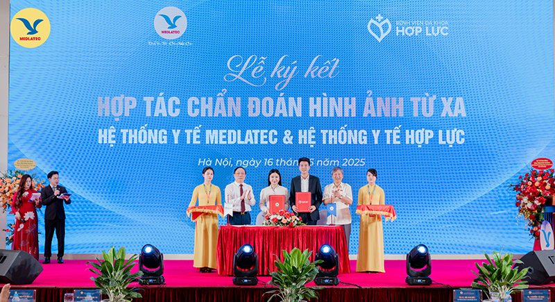 Ký kết hợp tác chiến lược giữa MEDLATEC và Hệ thống Y tế Hợp Lực 
