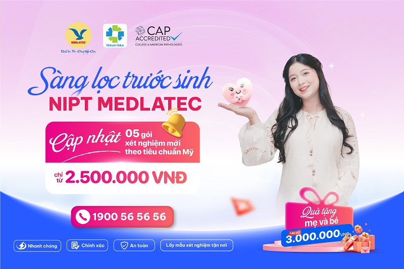 Quý khách đăng ký NIPT tại MEDLATEC sẽ được nhận vô vàn các ưu đãi
