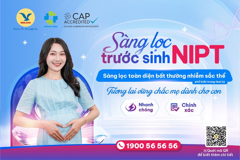 Hệ thống Y tế MEDLATEC luôn sẵn sàng đồng hành cùng mẹ bầu