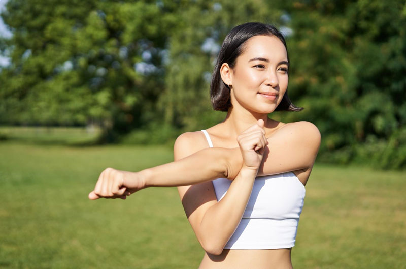 Tập thể dục thường xuyên cũng là cách giảm căng thẳng lo âu hiệu quả