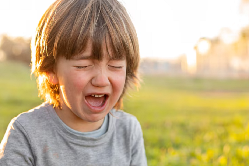 Trẻ bị sang chấn tâm lý rất dễ cáu gắt vô cớ